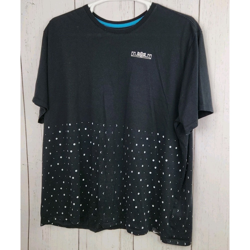 The Nike Tee LJ 3xl Athletic T-shirt Adult Moon Stars